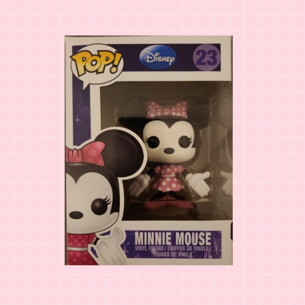 Disney Minnie Mouse Pink Polka Dot Pop! Vinyl Figure